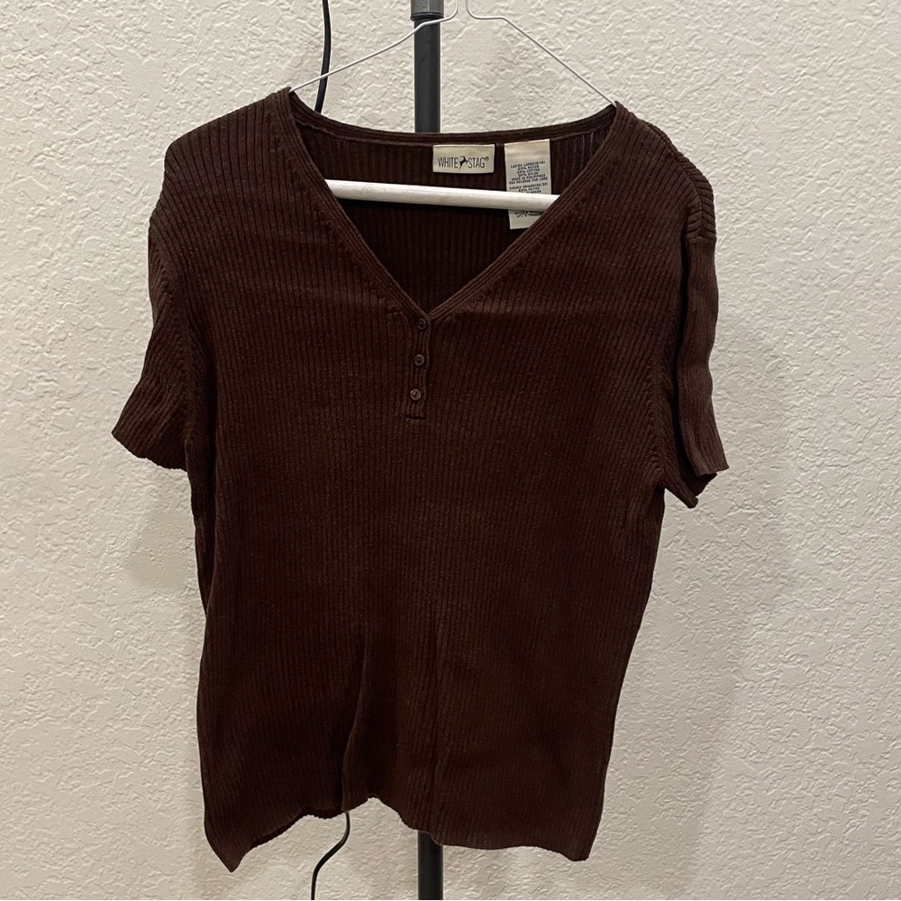 Women’s White Stag Large Shirt